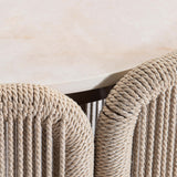 Trellis Outdoor Side Table. Warm Shale-Furniture - Outdoor-High Fashion Home