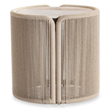 Trellis Outdoor Side Table. Warm Shale-Furniture - Outdoor-High Fashion Home
