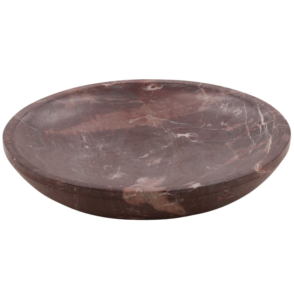 Xanadu Marble Bowl, Rust-Accessories-High Fashion Home
