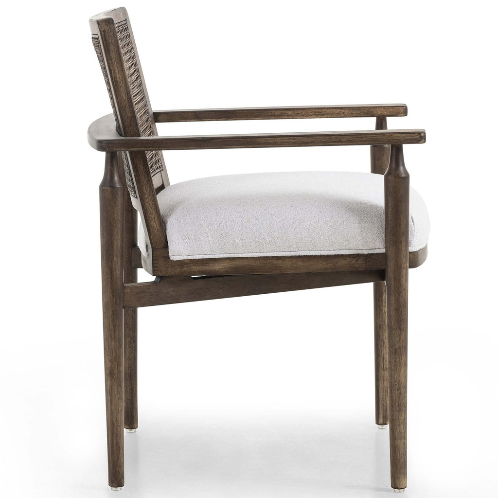 Xavier Dining Arm Chair, Antwerp Bone High Fashion Home