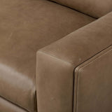 Yann Leather Sofa, Palermo Drift