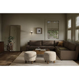 Yelena 3 Piece Sectional, Savoy Coffee by Four Hands