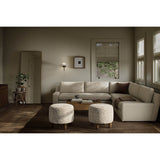 Yelena 3 Piece Sectional, Savoy Parchment by Four Hands