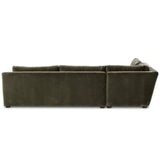 Yelena 3 Piece Sectional, Surrey Olive by Four Hands