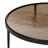 Yoko Grand Coffee Table, Smoked Brown by Four Hands-Furniture - Accent Tables-High Fashion Home