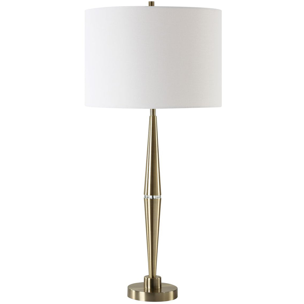 Yolanda Table Lamp, Antique Brass-Lighting-High Fashion Home