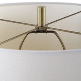 Yolanda Table Lamp, Antique Brass-Lighting-High Fashion Home