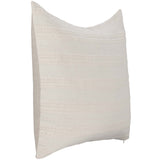 York Large Pillow, Natural/Ivory-Accessories-High Fashion Home