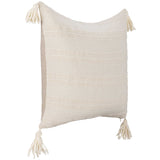 York Pillow, Natural/Ivory-Accessories-High Fashion Home