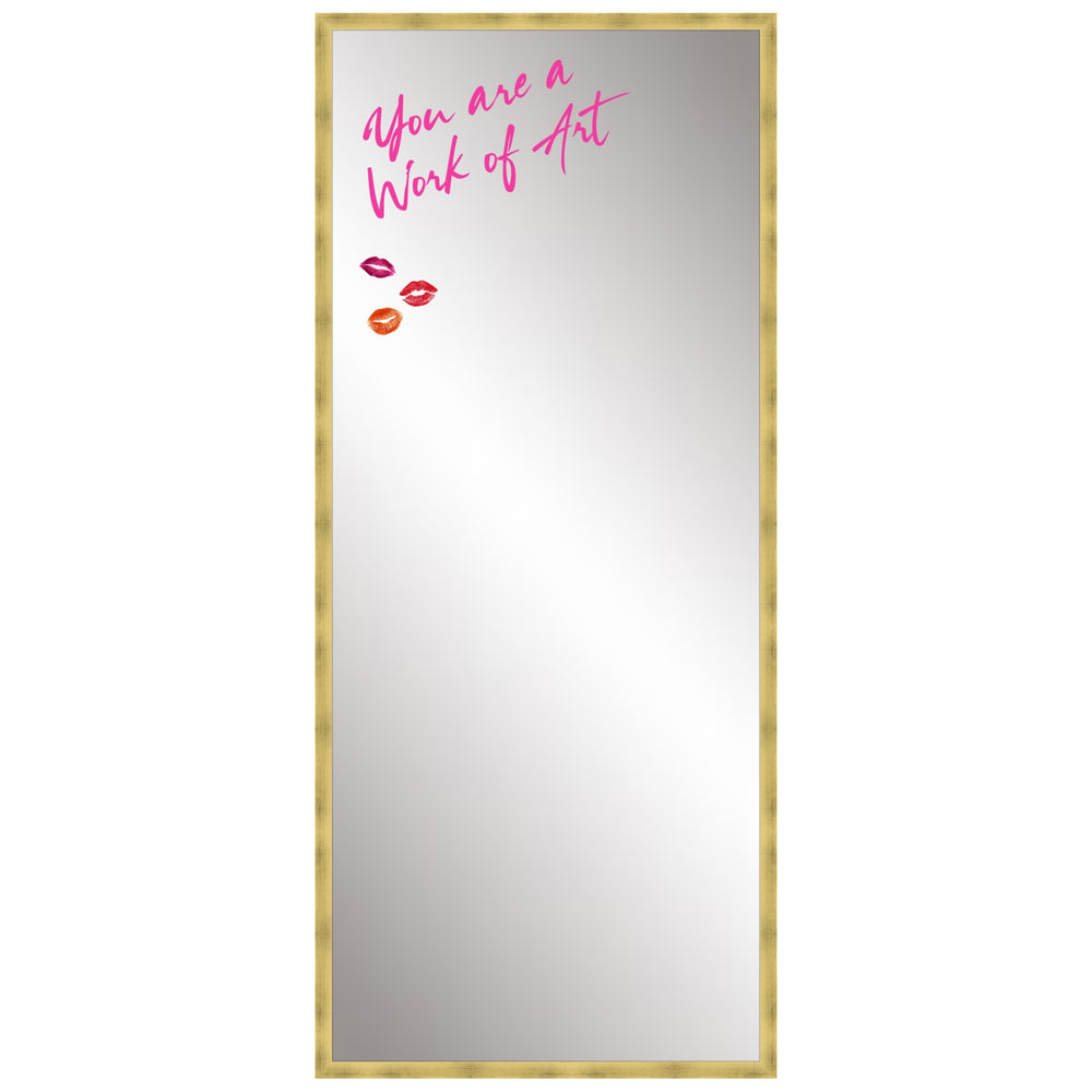 You Are a Work of Art Mirror-Accessories Artwork-High Fashion Home