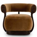 Yuri Swivel Chair, Surrey Ochre by Four Hands-Furniture - Chairs-High Fashion Home