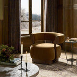 Yuri Swivel Chair, Surrey Ochre by Four Hands-Furniture - Chairs-High Fashion Home