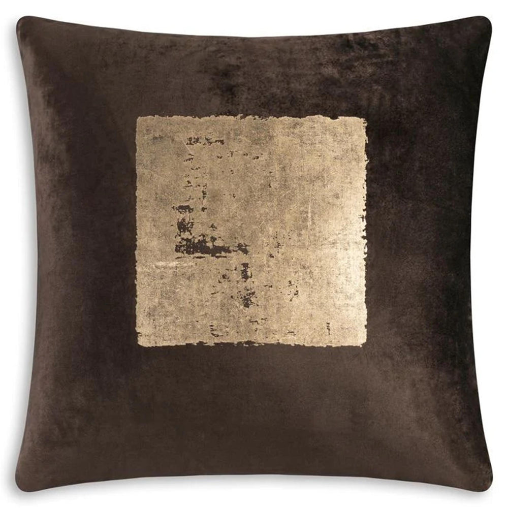 Zaha Pillow, Gilded Square
