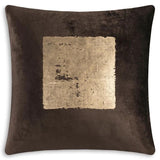 Zaha Pillow, Gilded Square