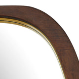 Zachari Tall Mirror, Walnut