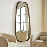 Zachari Tall Mirror, Walnut