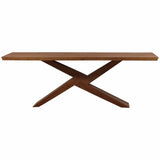 Zachary Dining Table, Brown-Furniture - Dining-High Fashion Home