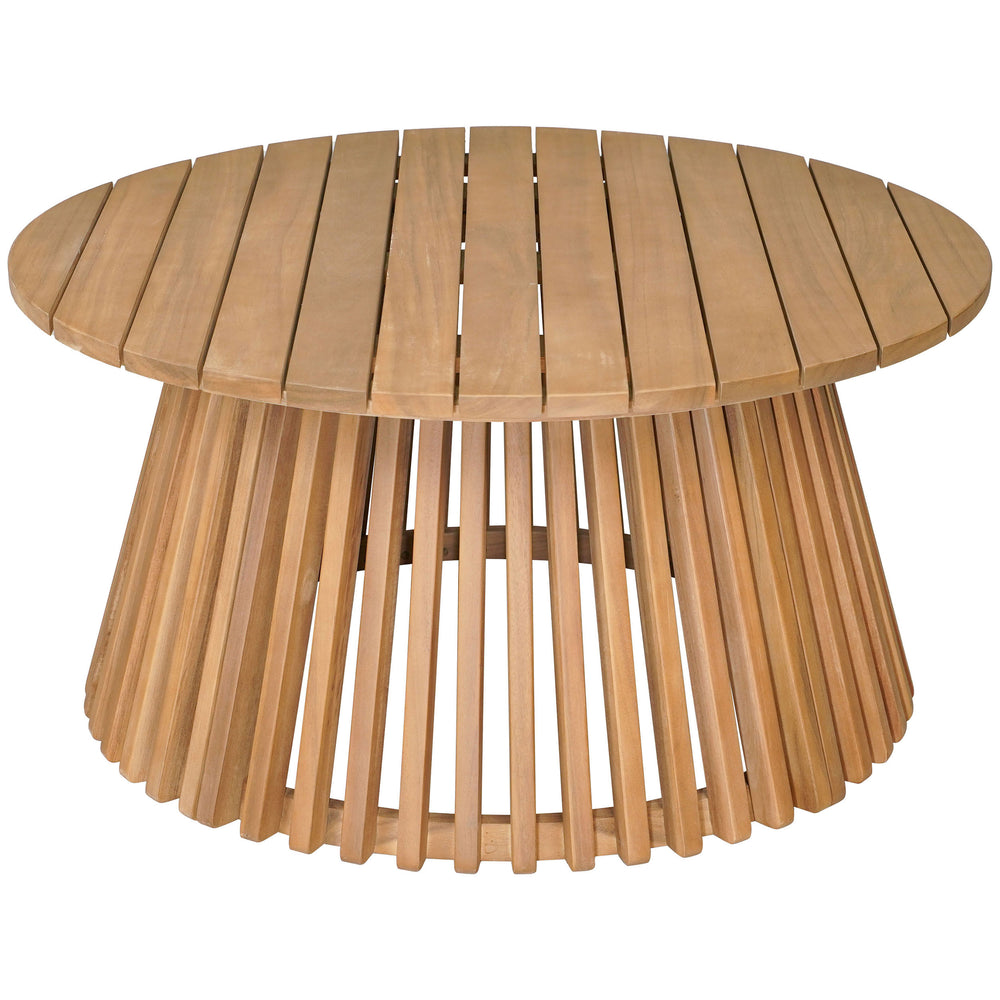 Zahara Coffee Table, Natural-Furniture - Accent Tables-High Fashion Home