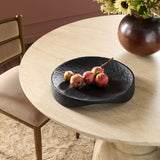 Zale Bowl, Black Antique-Accessories-High Fashion Home