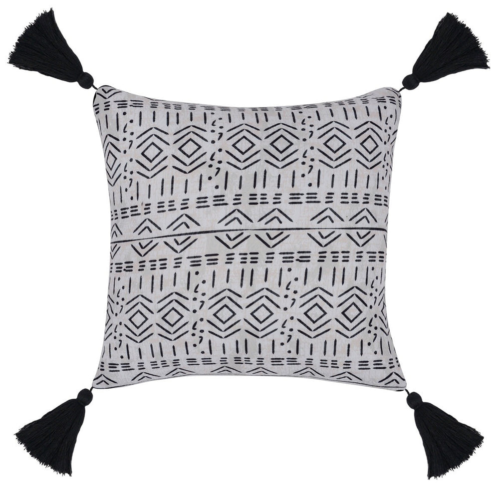 Zambia Outdoor Pillow, Natural