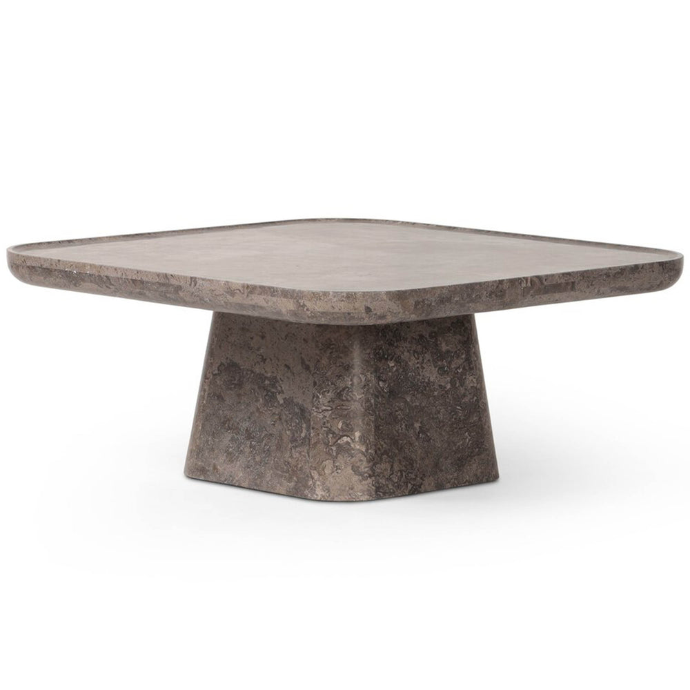 Zane Coffee Table, Warm Grey by Four Hands-Furniture - Accent Tables-High Fashion Home