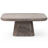 Zane Coffee Table, Warm Grey by Four Hands-Furniture - Accent Tables-High Fashion Home