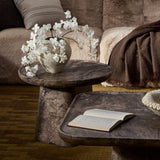 Zane End Table, Warm Grey by Four Hands