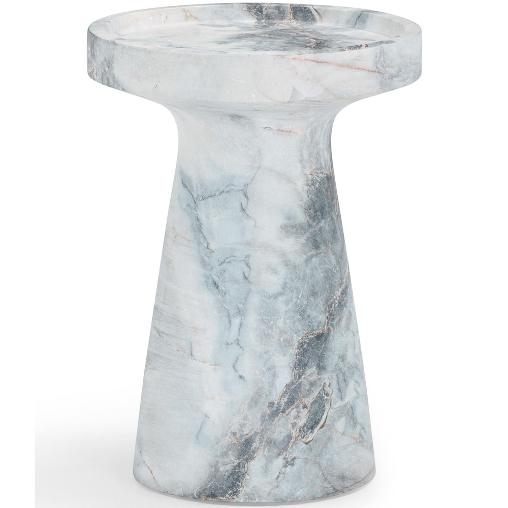 Zara Side Table, Marble Finish