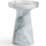 Zara Side Table, Marble Finish