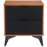 Zarif Nightstand, Black