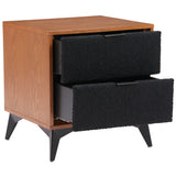 Zarif Nightstand, Black