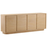 Zay Sideboard, Light Natural-Furniture - Storage-High Fashion Home