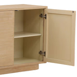 Zay Sideboard, Light Natural-Furniture - Storage-High Fashion Home