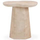 Zaya Side Table, Rose-Furniture - Accent Tables-High Fashion Home