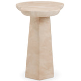 Zaya Side Table, Rose-Furniture - Accent Tables-High Fashion Home