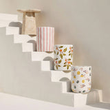 Zaya Side Table, Rose-Furniture - Accent Tables-High Fashion Home