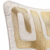 Zelo Pillow, Natural/Gold
