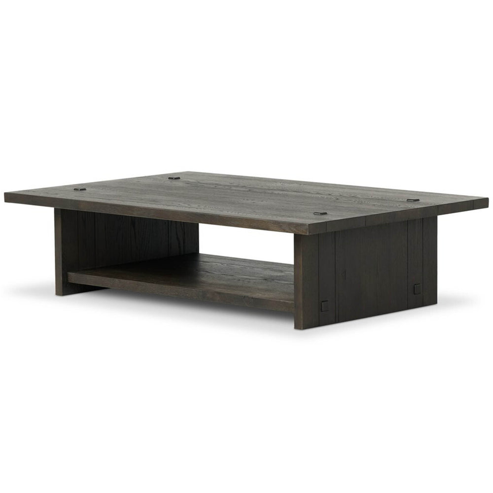 Zeno Coffee Table, Smoked Black by Amber Lewis x Four Hands-Furniture - Accent Tables-High Fashion Home