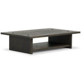 Zeno Coffee Table, Smoked Black by Amber Lewis x Four Hands