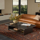 Zeno Coffee Table, Smoked Black by Amber Lewis x Four Hands-Furniture - Accent Tables-High Fashion Home