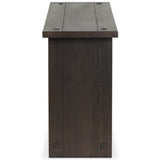 Zeno Console Table, Smoked Black by Four Hands