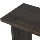 Zeno Console Table, Smoked Black by Four Hands