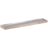 Zev Tray, Silver-Accessories-High Fashion Home