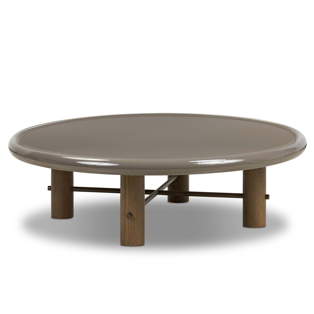 Zia Coffee Table, Olive by Four Hands-Furniture - Accent Tables-High Fashion Home