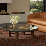 Zia Coffee Table, Olive by Four Hands-Furniture - Accent Tables-High Fashion Home