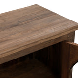 Zion 4 Door Cabinet, Natural