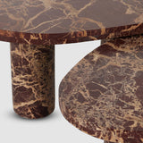 Zion Coffee Table Set, Merlot-Furniture - Accent Tables-High Fashion Home