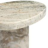 Zion End Table, Sage Onyx by Four Hands-Furniture - Accent Tables-High Fashion Home