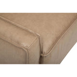 Zion Leather Swivel Chair, Dakota Camel-Furniture - Chair-High Fashion Home