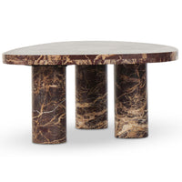 Zion Small Coffee Table, Merlot